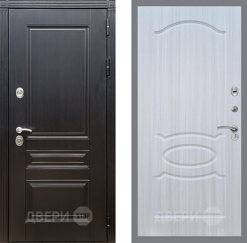 Входная металлическая Дверь Стоп МЕГАПОЛИС ФЛ-128 Сандал белый в Краснознаменске