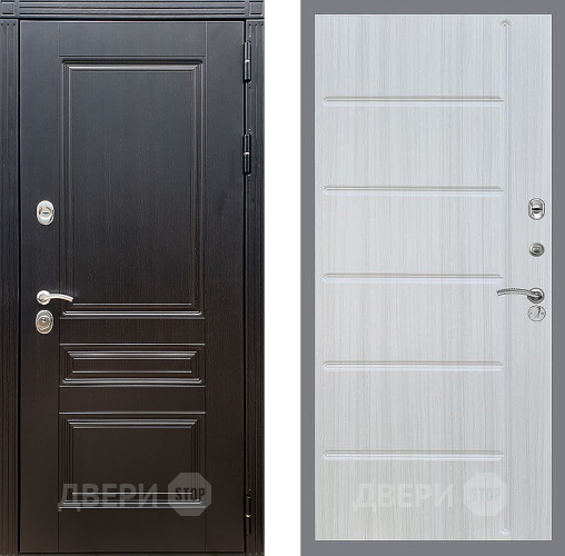 Входная металлическая Дверь Стоп МЕГАПОЛИС ФЛ-102 Сандал белый в Краснознаменске