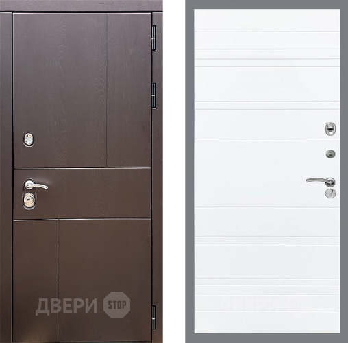 Входная металлическая Дверь Стоп УРБАН Лайн Силк Сноу в Краснознаменске