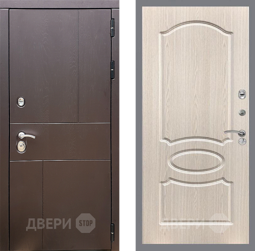 Дверь Стоп УРБАН ФЛ-128 Беленый дуб в Краснознаменске