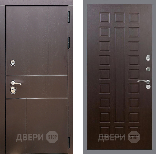 Входная металлическая Дверь Стоп УРБАН ФЛ-183 Венге в Краснознаменске