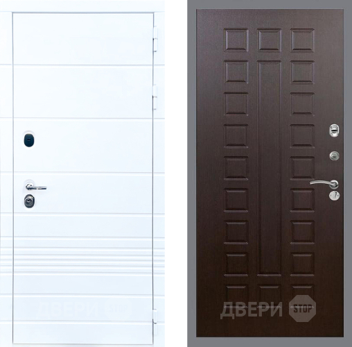 Входная металлическая Дверь Стоп ТРЕНДО ФЛ-183 Венге в Краснознаменске