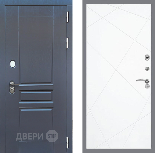Дверь Стоп ПЛАТИНУМ ФЛ-291 Силк Сноу в Краснознаменске
