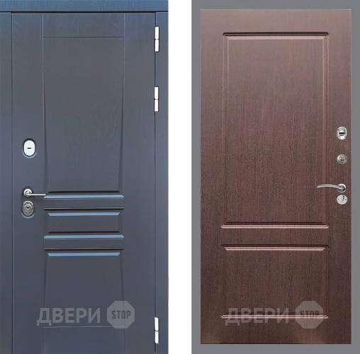 Дверь Стоп ПЛАТИНУМ ФЛ-117 Орех премиум в Краснознаменске
