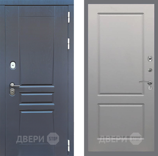Входная металлическая Дверь Стоп ПЛАТИНУМ ФЛ-117 Грей софт в Краснознаменске