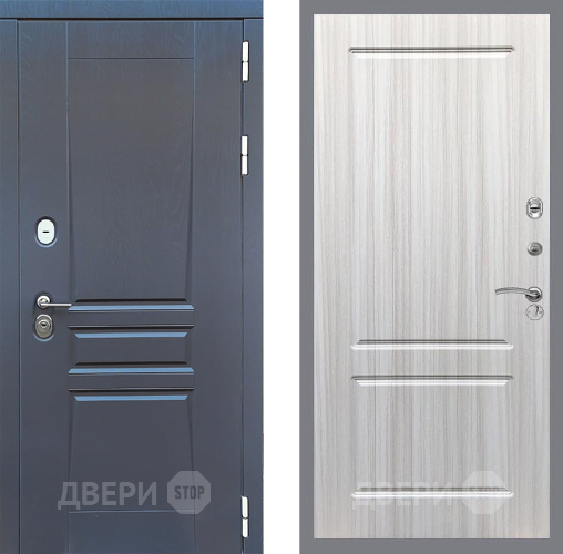 Входная металлическая Дверь Стоп ПЛАТИНУМ ФЛ-117 Сандал белый в Краснознаменске
