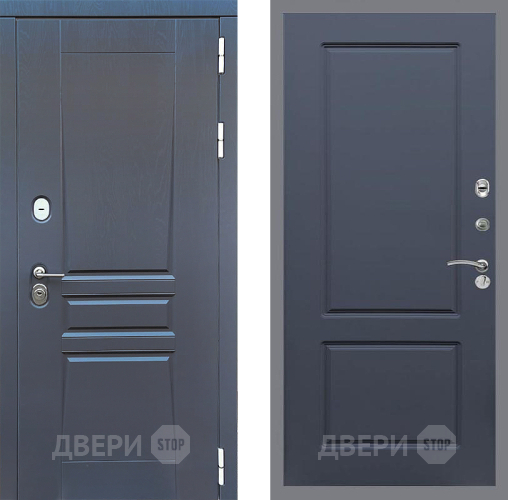 Входная металлическая Дверь Стоп ПЛАТИНУМ ФЛ-117 Силк титан в Краснознаменске