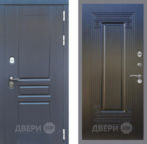 Входная металлическая Дверь Стоп ПЛАТИНУМ ФЛ-4 Венге в Краснознаменске