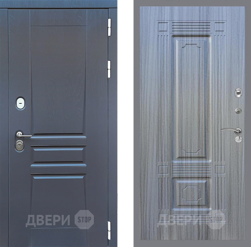 Входная металлическая Дверь Стоп ПЛАТИНУМ ФЛ-2 Сандал грей в Краснознаменске