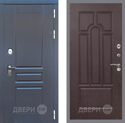 Входная металлическая Дверь Стоп ПЛАТИНУМ ФЛ-58 Венге в Краснознаменске