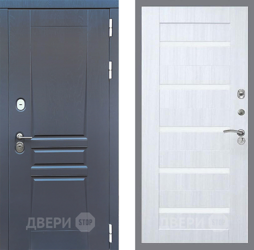 Входная металлическая Дверь Стоп ПЛАТИНУМ СБ-14 Сандал белый в Краснознаменске