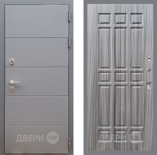 Входная металлическая Дверь Стоп АРТ ГРАФИТ ФЛ-33 Сандал грей в Краснознаменске