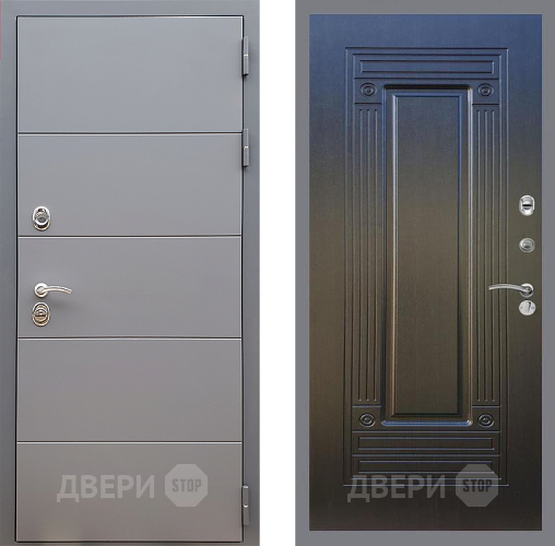 Входная металлическая Дверь Стоп АРТ ГРАФИТ ФЛ-4 Венге в Краснознаменске