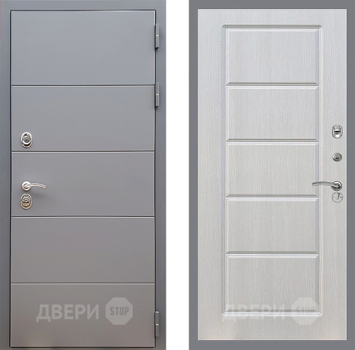 Входная металлическая Дверь Стоп АРТ ГРАФИТ ФЛ-39 Лиственница беж в Краснознаменске