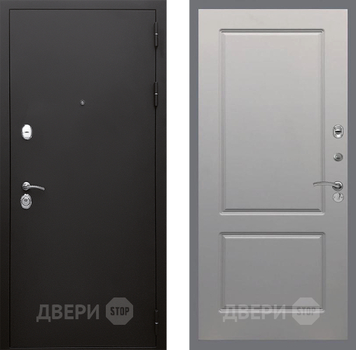Входная металлическая Дверь Стоп КЛАССИК Шагрень ФЛ-117 Грей софт в Краснознаменске