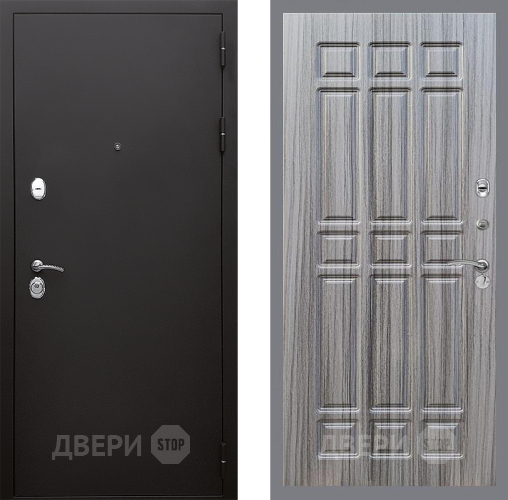 Входная металлическая Дверь Стоп КЛАССИК Шагрень ФЛ-33 Сандал грей в Краснознаменске