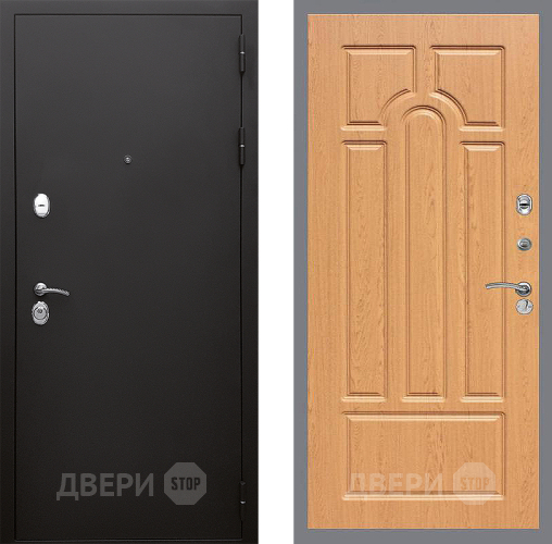 Входная металлическая Дверь Стоп КЛАССИК Шагрень ФЛ-58 Дуб в Краснознаменске