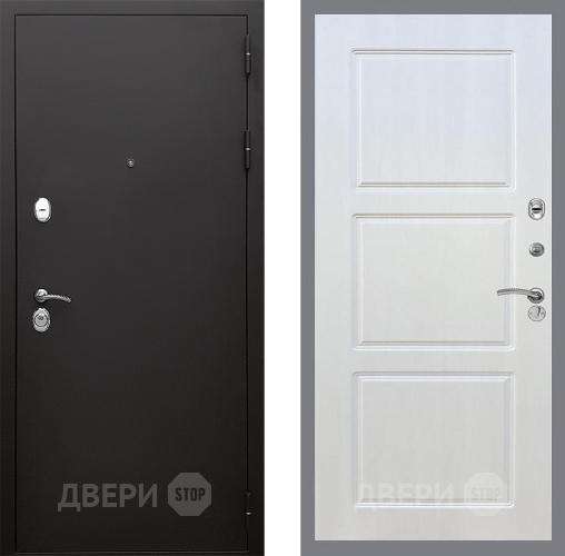 Входная металлическая Дверь Стоп КЛАССИК Шагрень ФЛ-3 Лиственница беж в Краснознаменске