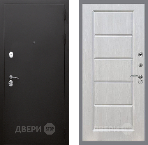 Входная металлическая Дверь Стоп КЛАССИК Шагрень ФЛ-39 Лиственница беж в Краснознаменске