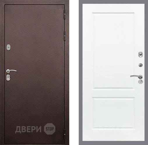 Дверь Стоп КЛАССИК Медь ФЛ-117 Силк Сноу в Краснознаменске