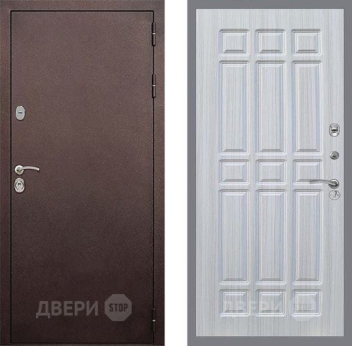 Дверь Стоп КЛАССИК Медь ФЛ-33 Сандал белый в Краснознаменске