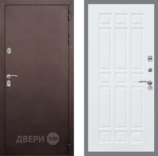 Дверь Стоп КЛАССИК Медь ФЛ-33 Силк Сноу в Краснознаменске