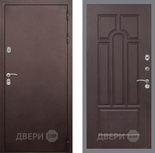 Дверь Стоп КЛАССИК Медь ФЛ-58 Венге в Краснознаменске