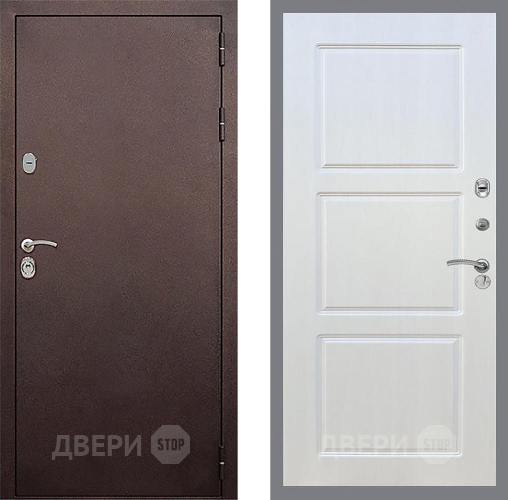 Дверь Стоп КЛАССИК Медь ФЛ-3 Лиственница беж в Краснознаменске
