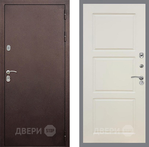 Входная металлическая Дверь Стоп КЛАССИК Медь ФЛ-3 Шампань в Краснознаменске