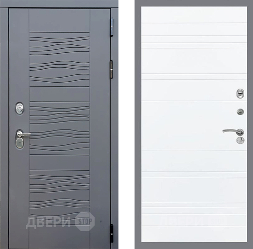 Входная металлическая Дверь Стоп СКАНДИ Лайн Силк Сноу в Краснознаменске