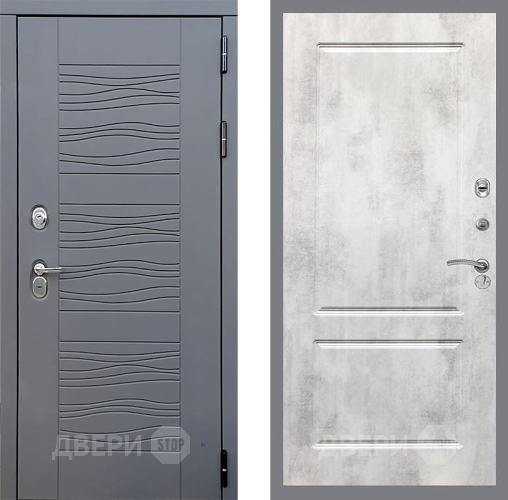 Дверь Стоп СКАНДИ ФЛ-117 Бетон светлый в Краснознаменске