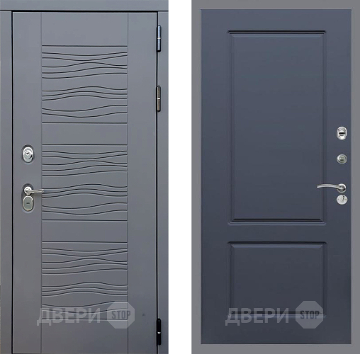 Дверь Стоп СКАНДИ ФЛ-117 Силк титан в Краснознаменске