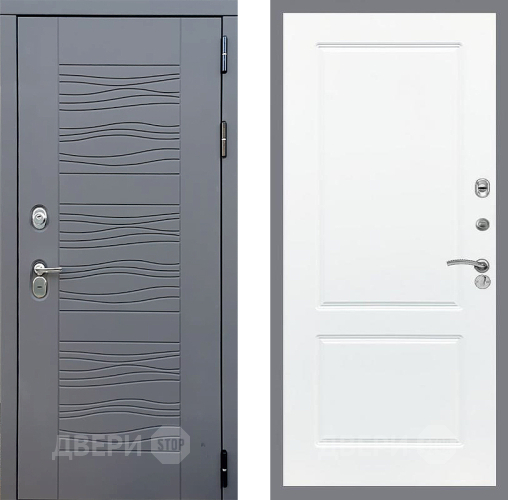 Входная металлическая Дверь Стоп СКАНДИ ФЛ-117 Силк Сноу в Краснознаменске