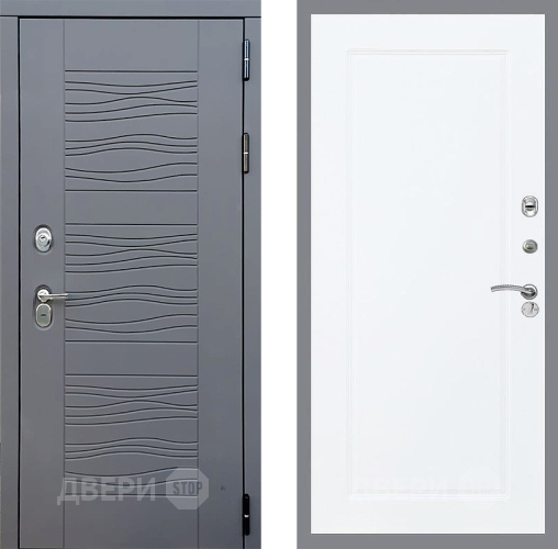 Входная металлическая Дверь Стоп СКАНДИ ФЛ-119 Силк Сноу в Краснознаменске
