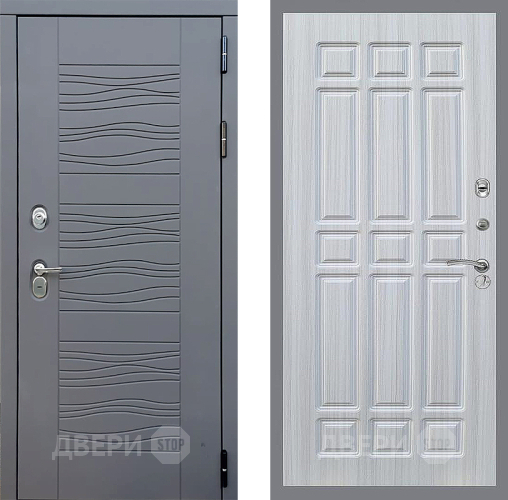 Входная металлическая Дверь Стоп СКАНДИ ФЛ-33 Сандал белый в Краснознаменске