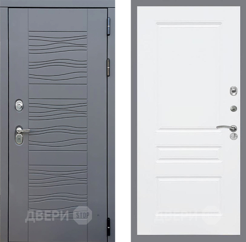 Дверь Стоп СКАНДИ ФЛ-243 Силк Сноу в Краснознаменске