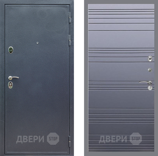 Входная металлическая Дверь Стоп СИЛЬВЕР Лайн Силк титан в Краснознаменске
