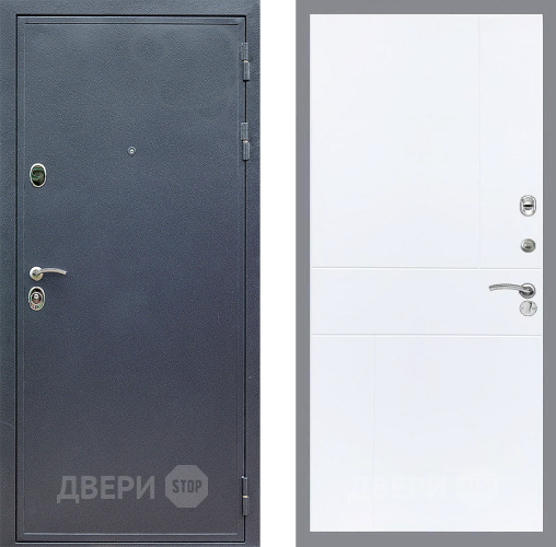 Входная металлическая Дверь Стоп СИЛЬВЕР ФЛ-290 Силк Сноу в Краснознаменске