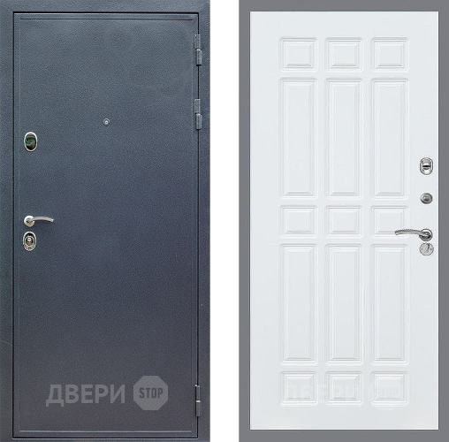 Входная металлическая Дверь Стоп СИЛЬВЕР ФЛ-33 Силк Сноу в Краснознаменске