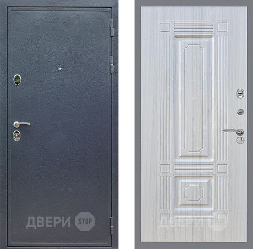 Входная металлическая Дверь Стоп СИЛЬВЕР ФЛ-2 Сандал белый в Краснознаменске