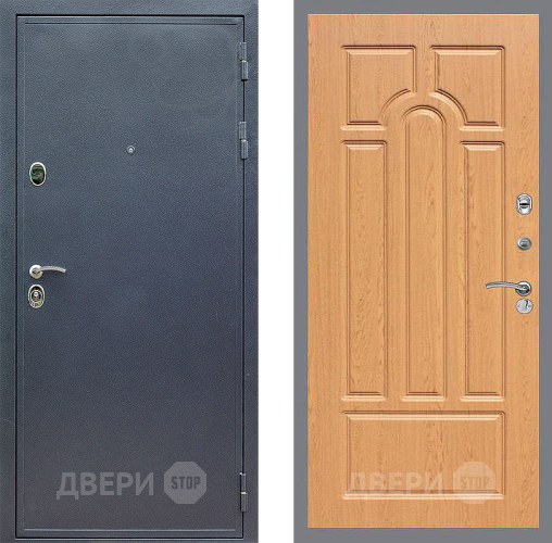 Входная металлическая Дверь Стоп СИЛЬВЕР ФЛ-58 Дуб в Краснознаменске