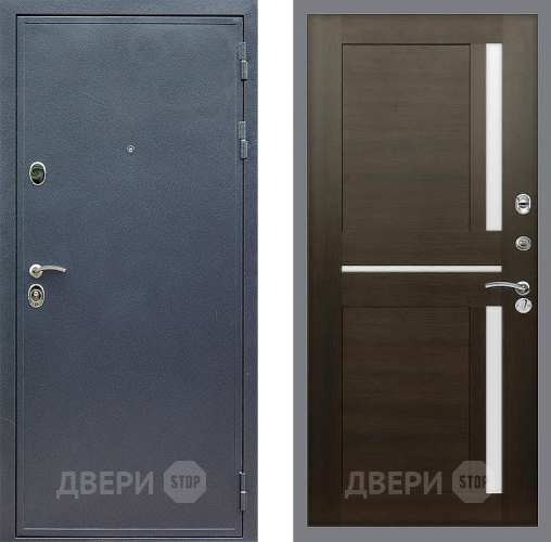 Входная металлическая Дверь Стоп СИЛЬВЕР СБ-18 Венге в Краснознаменске