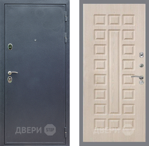 Входная металлическая Дверь Стоп СИЛЬВЕР ФЛ-183 Беленый дуб в Краснознаменске