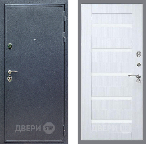 Входная металлическая Дверь Стоп СИЛЬВЕР СБ-14 Сандал белый в Краснознаменске