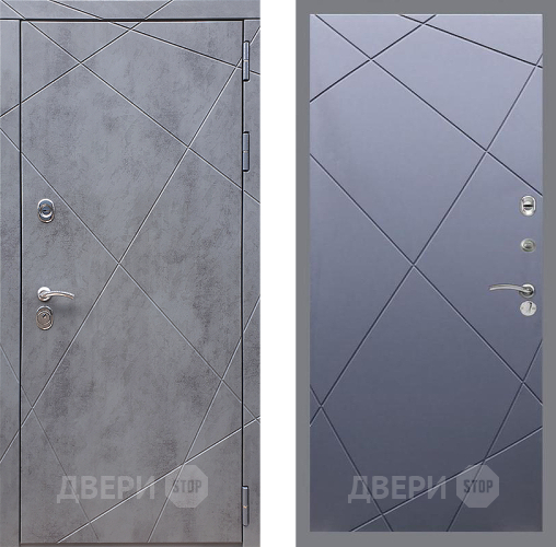 Входная металлическая Дверь Стоп Лучи ФЛ-291 Силк титан в Краснознаменске