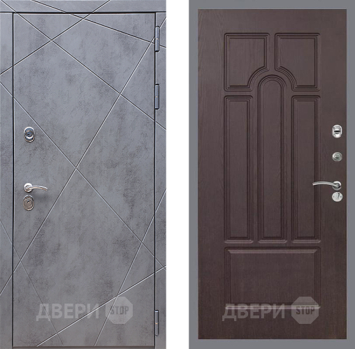 Дверь Стоп Лучи ФЛ-58 Венге в Краснознаменске