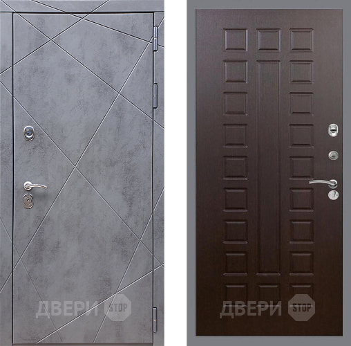 Входная металлическая Дверь Стоп Лучи ФЛ-183 Венге в Краснознаменске
