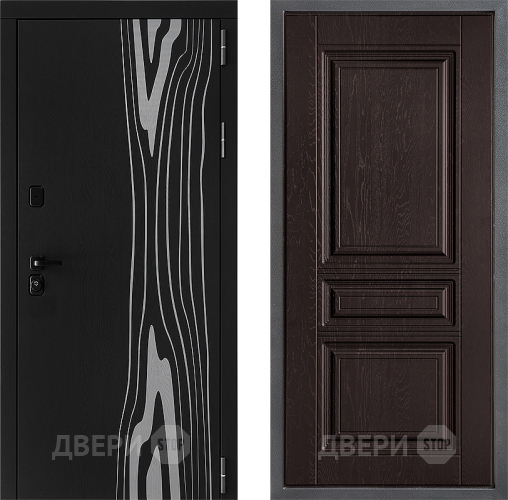 Дверь Дверной континент ДК-12 ФЛ-243 Дуб шоколадный в Краснознаменске