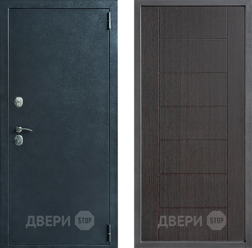 Входная металлическая Дверь Дверной континент ДК-70 Дизайн ФЛ-Лайн Венге в Краснознаменске