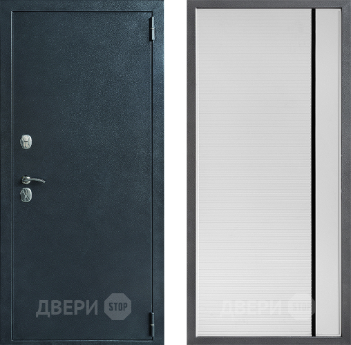 Дверь Дверной континент ДК-70 Дизайн ФЛ-757 Черное Стекло Софт милк в Краснознаменске